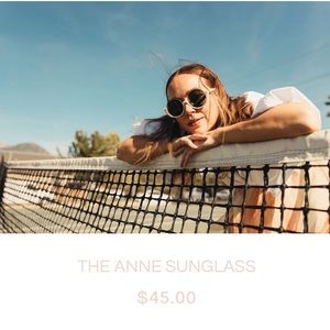 NEW Anne Sunglasses from The Beyouty Bureau
